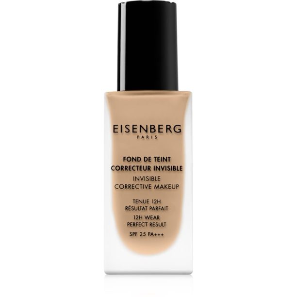 Eisenberg Le Maquillage Fond De Teint Correcteur Invisible фон дьо тен за естествен вид SPF 25 цвят 03 Natural Doré / Natural Golden 30 мл. на ниска цена