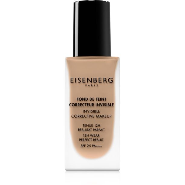 Eisenberg Le Maquillage Fond De Teint Correcteur Invisible фон дьо тен за естествен вид SPF 25 цвят 04 Natural Hâlé / Natural Tan 30 мл. на ниска цена