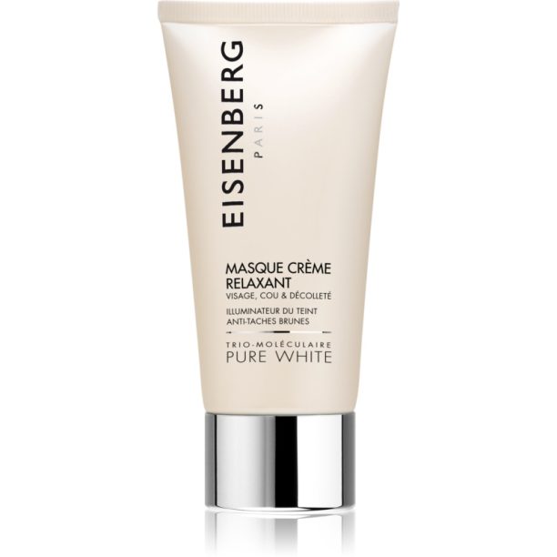 Eisenberg Pure White Masque Crème Relaxant хидратираща и озаряващ маска против пигментни петна 75 мл. на ниска цена