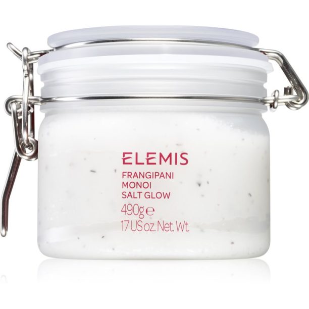 Elemis Body Exotics Frangipani Monoi Salt Glow минерален пилинг за тяло 490 гр.