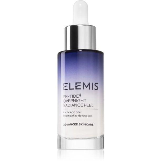 Elemis Peptide⁴ Overnight Radiance Peel ексфолиращ и пилинг серум за освежаване и изглаждане на кожата 30 мл.