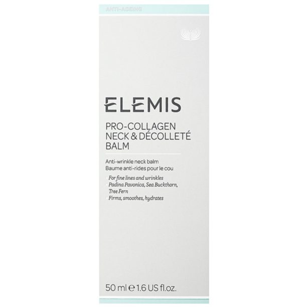 Elemis Pro-Collagen Neck & Décolleté Balm грижа против бръчки за шия и деколте 50 мл. купи на топ цена