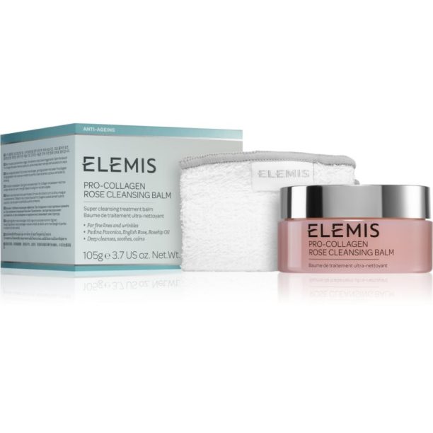 Elemis Pro-Collagen Rose Cleansing Balm почистващ балсам за успокояване на кожата 100 гр. на ниска цена