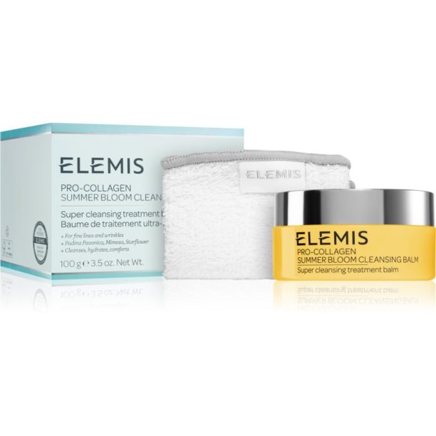 Elemis Pro-Collagen Summer Bloom Cleansing Balm подхранващ почистващ балсам за лице 100 гр.