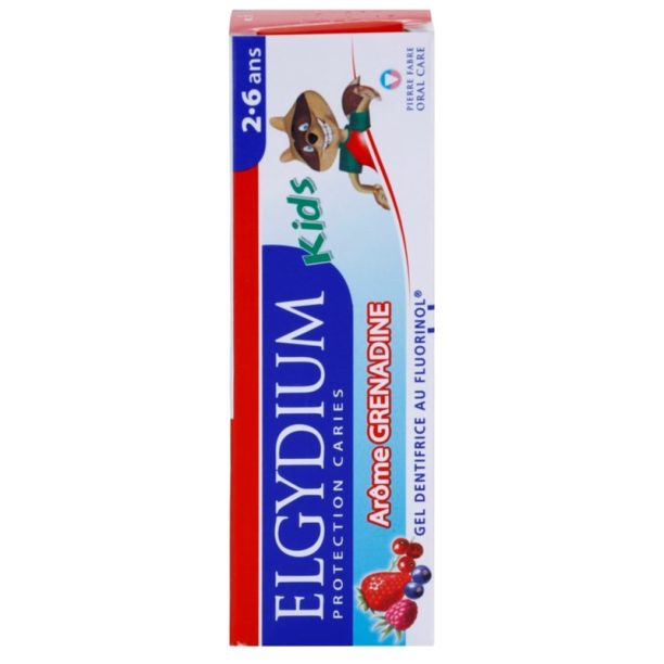 Elgydium Kids паста за зъби за деца вкус Grenadine (3-6) 50 мл. купи на топ цена