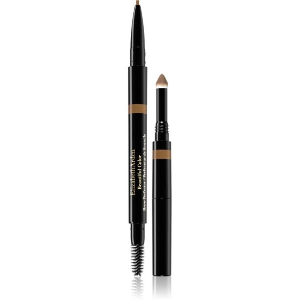 Elizabeth Arden Beautiful Color Brow Perfector автоматичен молив за вежди 3 в 1 01 Blonde 0.32 гр.