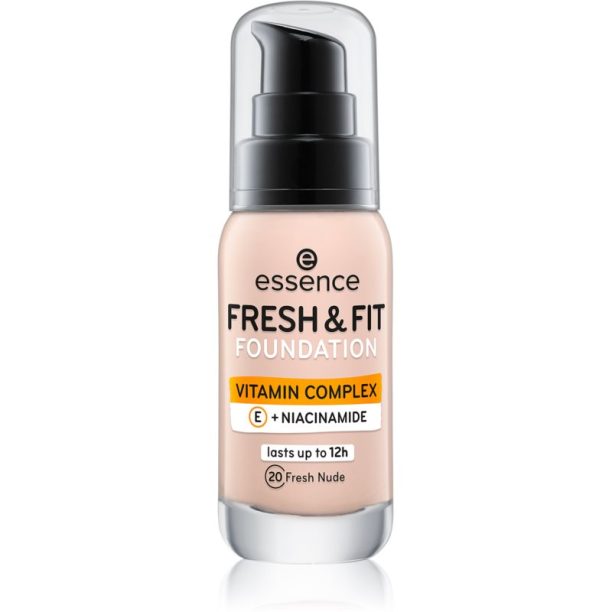 Essence Fresh & Fit течен фон дьо тен цвят 20 Fresh Nude 30 мл. на ниска цена