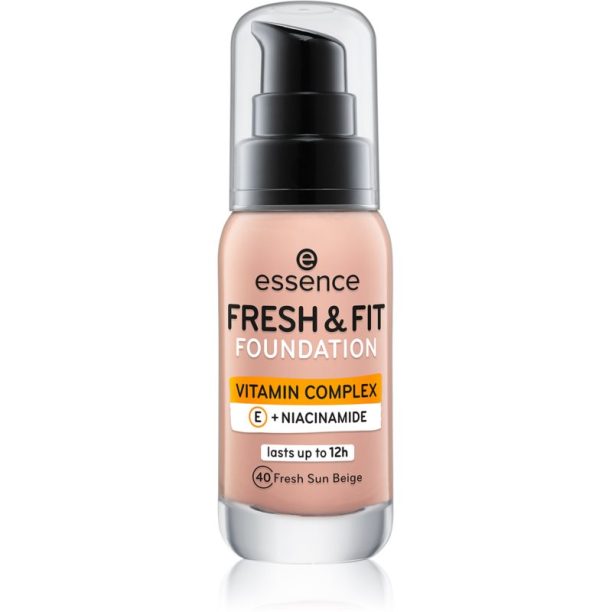 Essence Fresh & Fit течен фон дьо тен цвят 40 Fresh Sun Beige 30 мл. на ниска цена