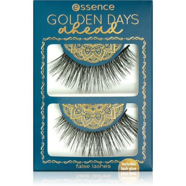 Essence GOLDEN DAYS ahead изкуствени мигли с лепило 2 бр. на ниска цена