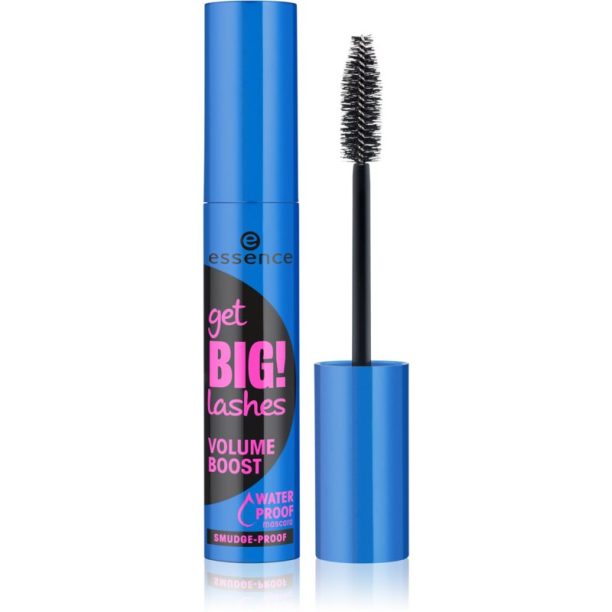 Essence Get BIG! Lashes водоустойчива спирала за обем цвят 01 Black 12 мл.