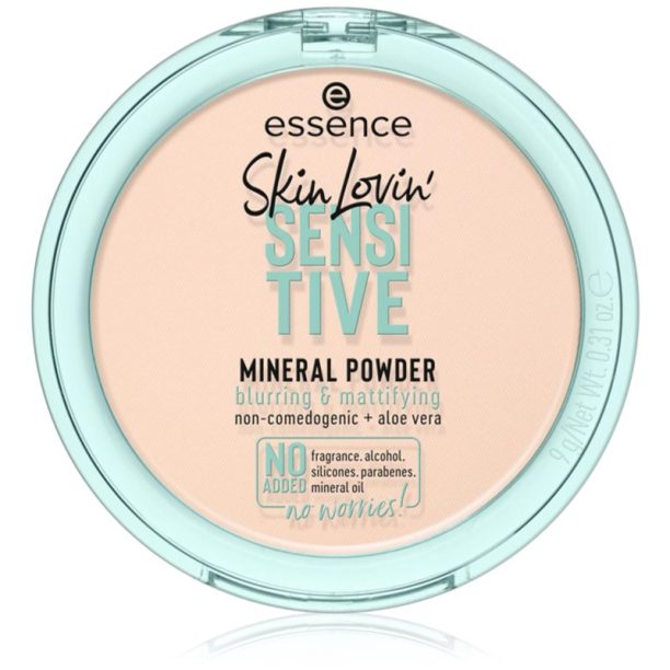 Essence Skin Lovin' Sensitive минерална пудра 9 гр.