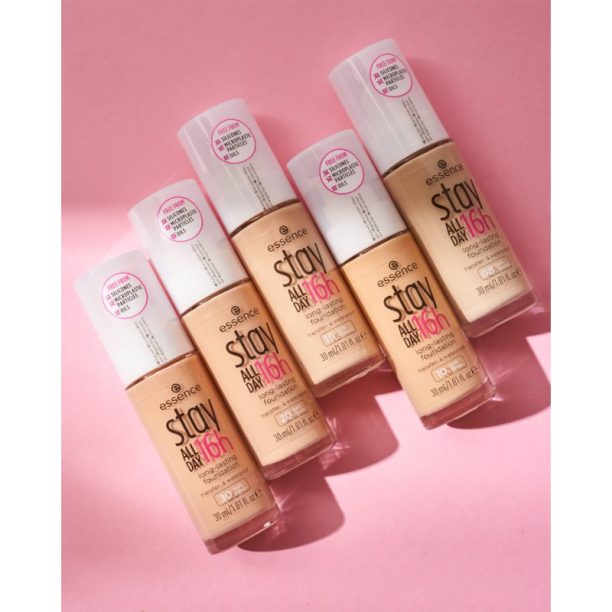 Essence Stay ALL DAY 16h водоустойчив фон дьо тен цвят 30 Soft Sand 30 мл. на ниска цена