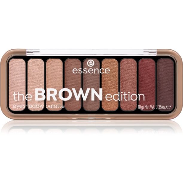 The Brown Edition Essence The Brown Edition палитра сенки за очи цвят 30. GORGEOUS BROWNS 10 гр.