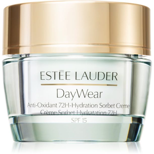 Estée Lauder DayWear Anti-Oxidant 72H-Hydration Sorbet Creme лек гел-крем за нормална към смесена кожа SPF 15 15 мл. на ниска цена