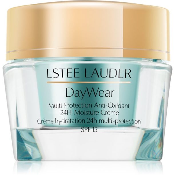 Estée Lauder DayWear Multi-Protection Anti-Oxidant 24H-Moisture Creme SPF 15 дневен хидратиращ крем  за нормална към смесена кожа SPF 15 50 мл.