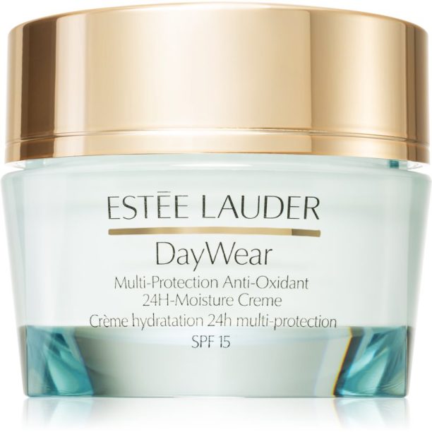 Estée Lauder DayWear Multi-Protection Anti-Oxidant 24H-Moisture Creme дневен предпазващ крем за нормална към смесена кожа SPF 15 30 мл. на ниска цена