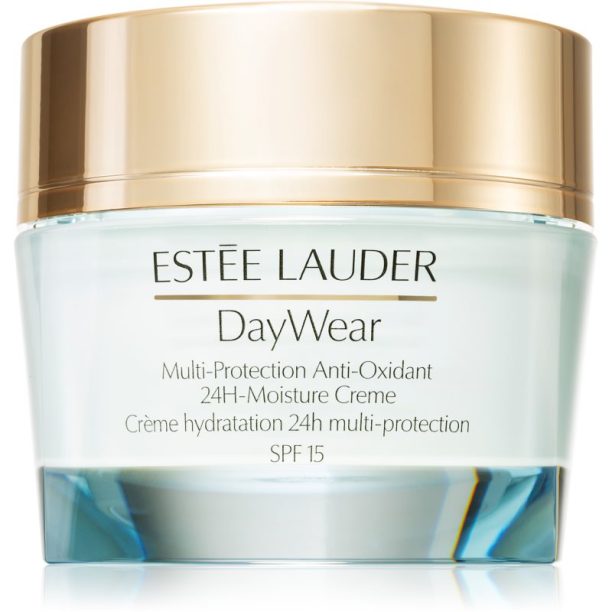 Estée Lauder DayWear Multi-Protection Anti-Oxidant 24H-Moisture Creme дневен хидратиращ крем  за суха кожа SPF 15 50 мл.