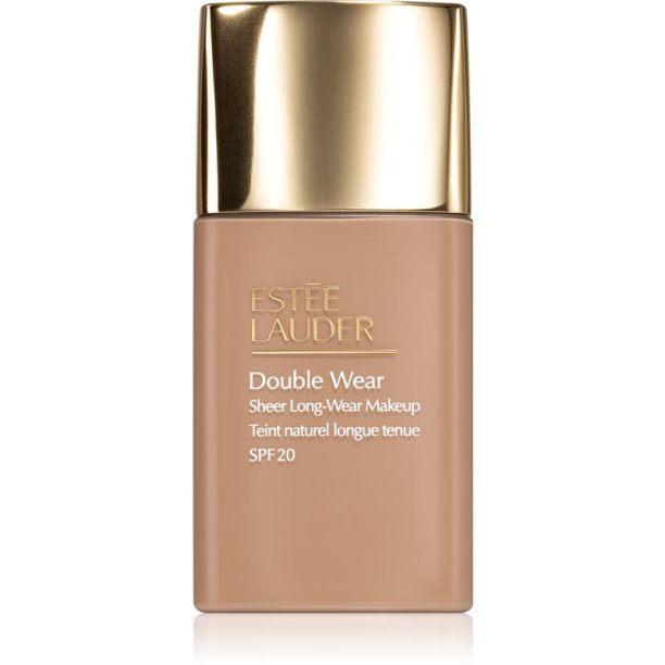 Estée Lauder Double Wear Sheer Long-Wear Makeup SPF 20 лек матиращ фон дьо тен SPF 20 цвят 3C2 Pebble 30 мл.