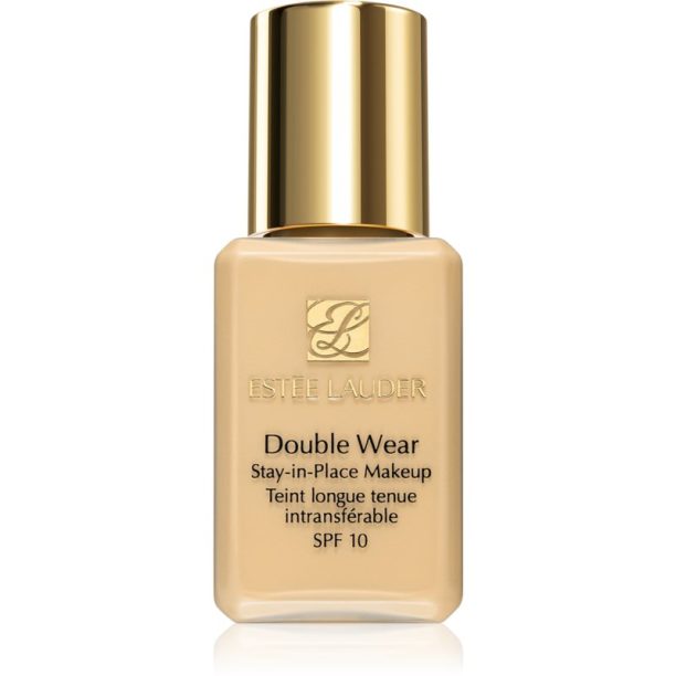 Estée Lauder Double Wear Stay-in-Place Mini дълготраен фон дьо тен SPF 10 цвят 1W2 Sand 15 мл. на ниска цена