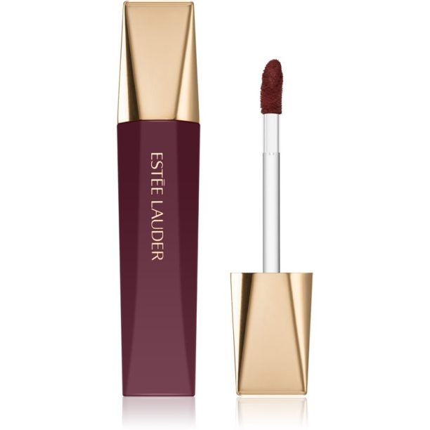 Estée Lauder Pure Color Whipped Matte Lip Color леко течно матиращо червило цвят 930 Bar Noir 9 мл. на ниска цена