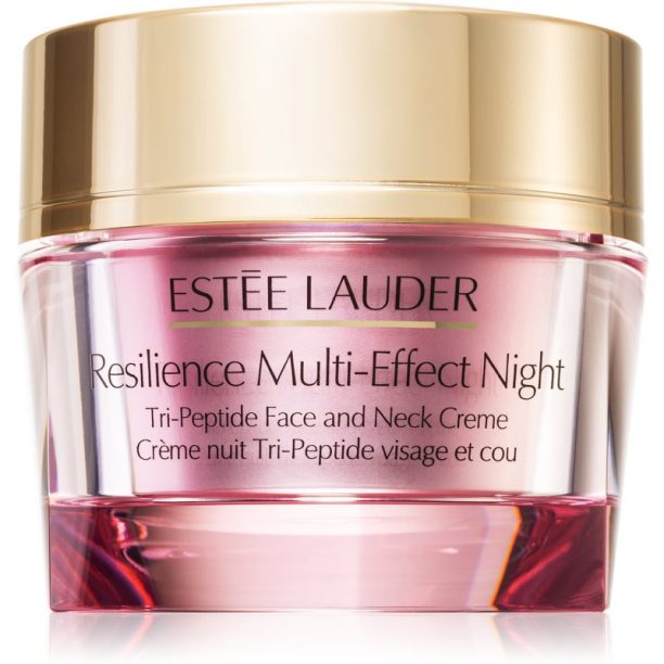 Estée Lauder Resilience Multi-Effect Night Tri-Peptide Face and Neck Creme нощен лифтинг крем на лицето и шията 50 мл. на ниска цена