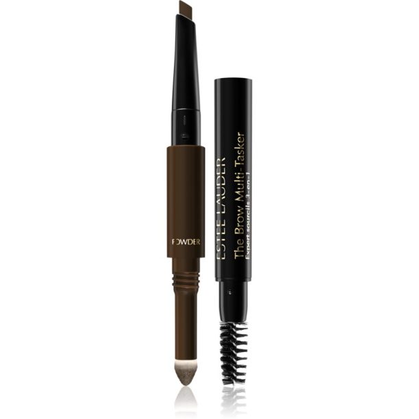 Estée Lauder The Brow Multi-Tasker молив за вежди  3 в 1 цвят 03 Brunette 0.45 гр.