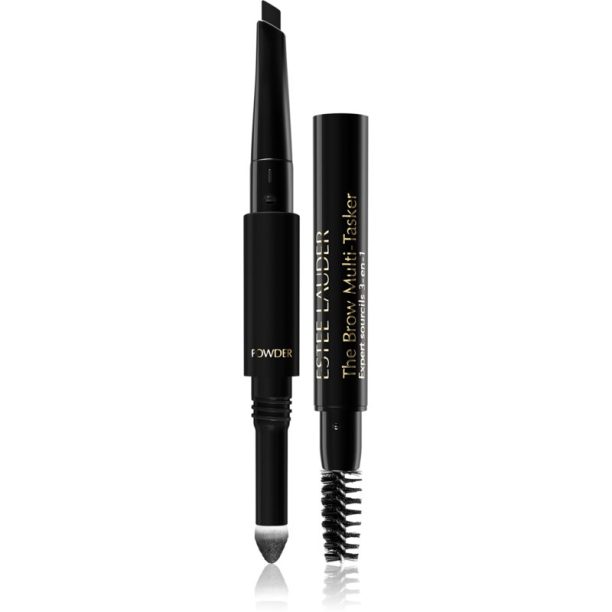 Estée Lauder The Brow Multi-Tasker молив за вежди  3 в 1 цвят 05 Black 0.45 гр.