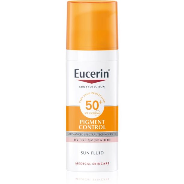 Eucerin Sun Pigment Control грижа-защита срещу хиперпигментация на кожата SPF 50+ 50 мл.