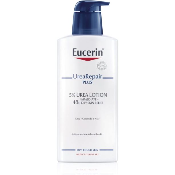 Eucerin UreaRepair PLUS тоалетно мляко за тяло за много суха кожа 5% Urea 400 мл.