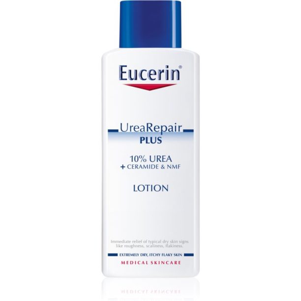 Eucerin UreaRepair PLUS тоалетно мляко за тяло за суха и раздразнена кожа 10% Urea 250 мл.