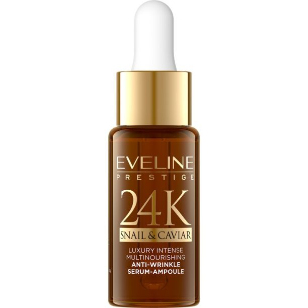 Eveline Cosmetics 24K Snail & Caviar серум против бръчки с екстракт от охлюв 18 мл. на ниска цена