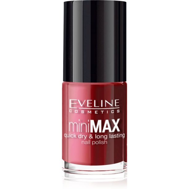 Eveline Cosmetics Mini Max бързозасъхващ лак за нокти цвят 521 5 мл.