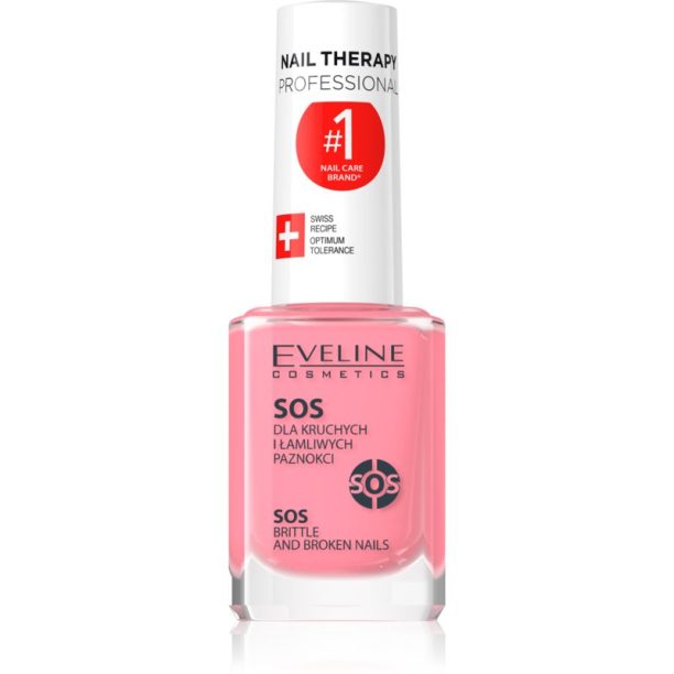 Eveline Cosmetics Nail Therapy SOS мултивитаминен балсам с калций 12 мл.