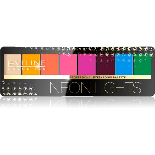 Eveline Cosmetics Neon Lights палитра сенки за очи 9