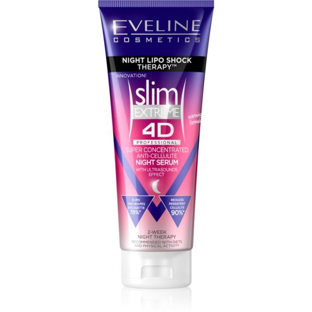 Eveline Cosmetics Slim Extreme супер концентриран нощен серум 250 мл.