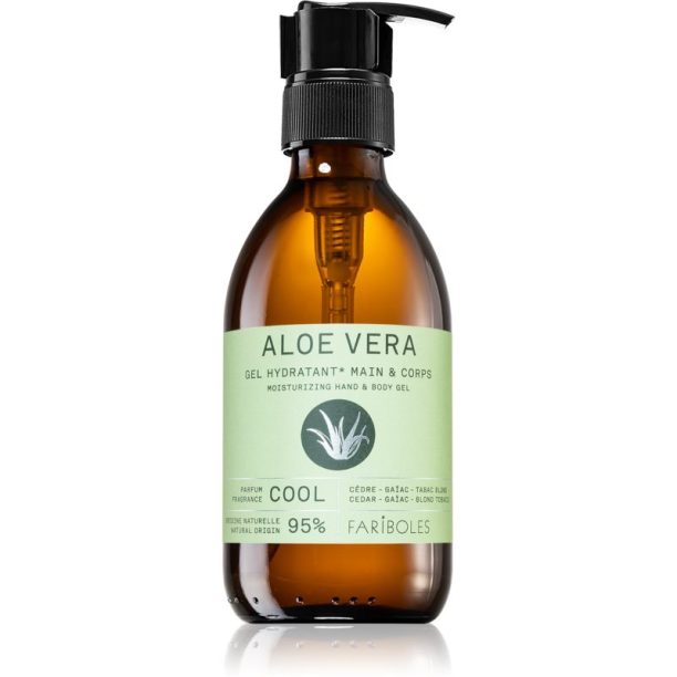 FARIBOLES Green Aloe Vera Cool хидратиращ гел за ръце и тяло 240 мл.