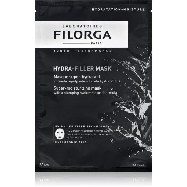 FILORGA HYDRA-FILLER MASK хидратираща маска за лице с изглаждащ ефект 1 бр. на ниска цена