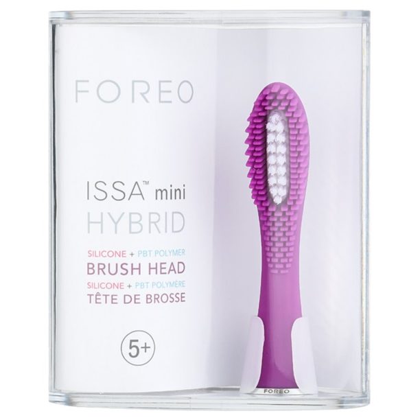 FOREO Issa Mini Hybrid резервни глави за революционна звукова четка за зъби Enchanted Violet купи на топ цена