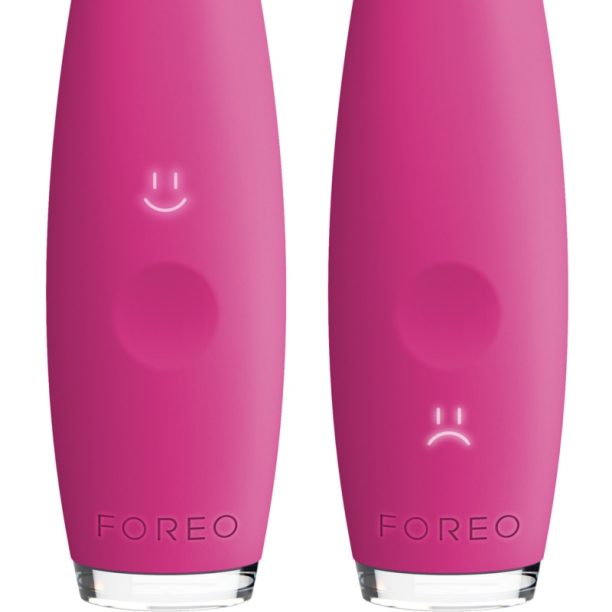 FOREO Issa™ 2 Mini Toothbrush силиконова звукова четка за зъби Wild Strawberry купи на топ цена