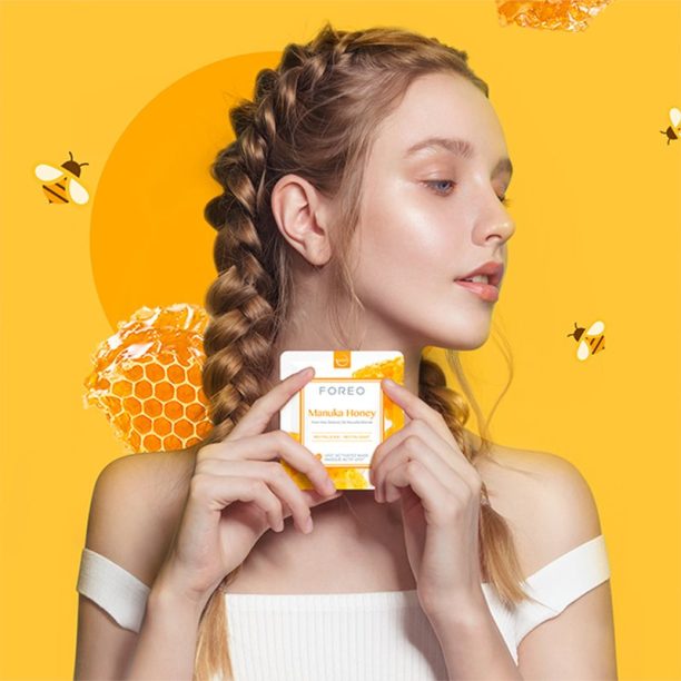 FOREO UFO™ Manuka Honey ревитализираща маска 6 x 6 гр. купи на топ цена