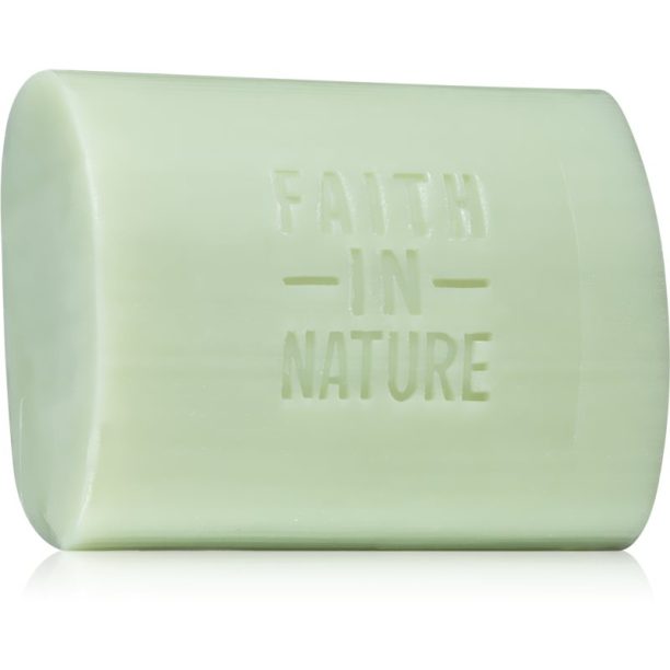 Faith In Nature Hand Made Soap Aloe Vera естествен твърд сапун с алое вера 100 гр. на ниска цена