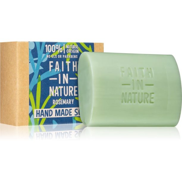 Faith In Nature Hand Made Soap Rosemary естествен твърд сапун 100 гр.