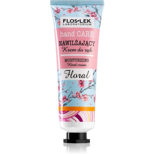 FlosLek Laboratorium Hand Care Floral хидратиращ крем за ръце 50 мл.