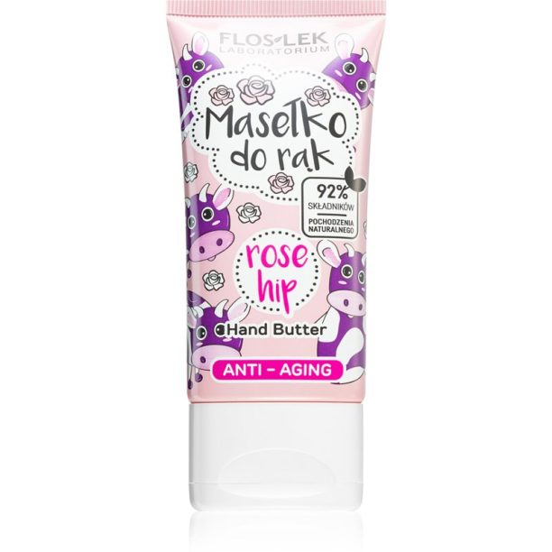 FlosLek Laboratorium Hand Care Rose Hip масло за ръце и нокти 50 мл.