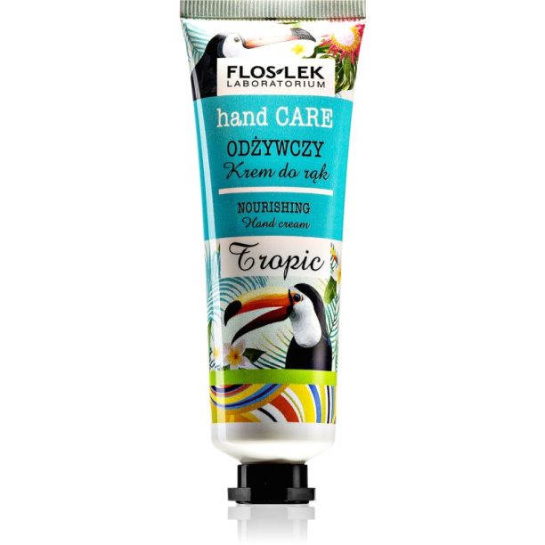 FlosLek Laboratorium Hand Care Tropic подхранващ крем за ръце 50 мл.