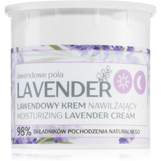 FlosLek Laboratorium Lavender хидратиращ крем  с лавандула резервен пълнител 50 мл.