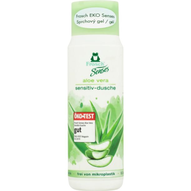 Frosch Senses Aloe Vera нежен душ гел за чувствителна кожа ECO 300 мл.