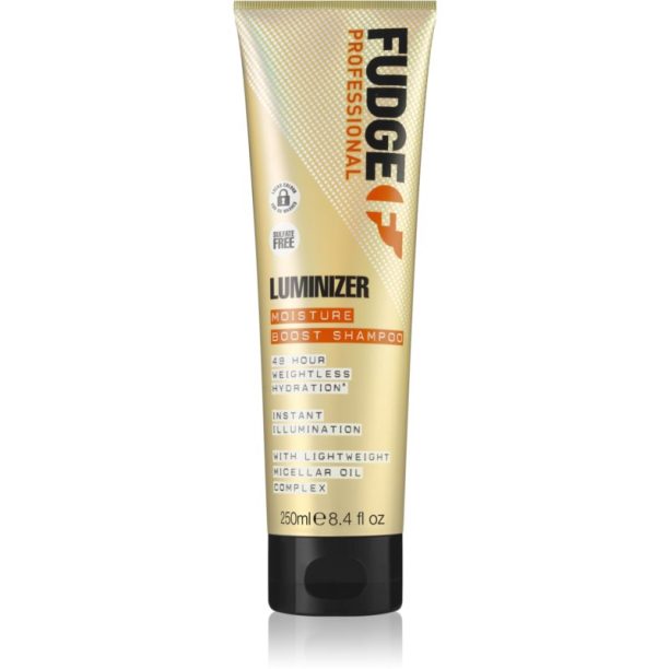 Fudge Luminizer Moisture Boost Shampoo хидратиращ шампоан за защита на цвета за боядисана и увредена коса 250 мл. на ниска цена