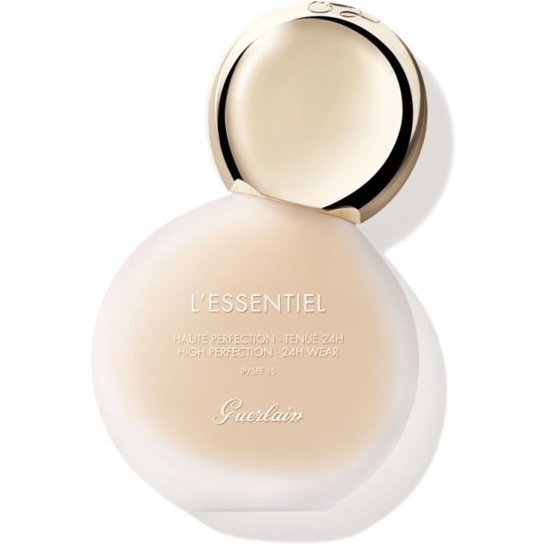 GUERLAIN L’Essentiel High Perfection Foundation дълготраен матиращ фон дьо тен SPF 15 цвят 00W Porcelain Warm 30 мл. на ниска цена