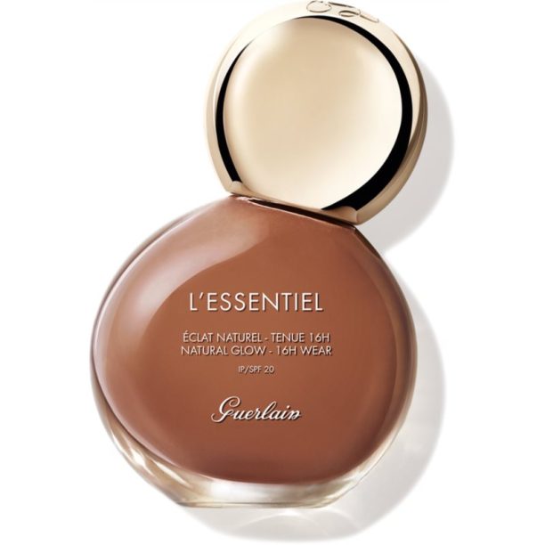 GUERLAIN L’Essentiel Natural Glow Foundation дълготраен фон дьо тен SPF 20 цвят 06N Very Deep 30 мл. на ниска цена